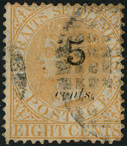 Malaya Straits SG 41 used