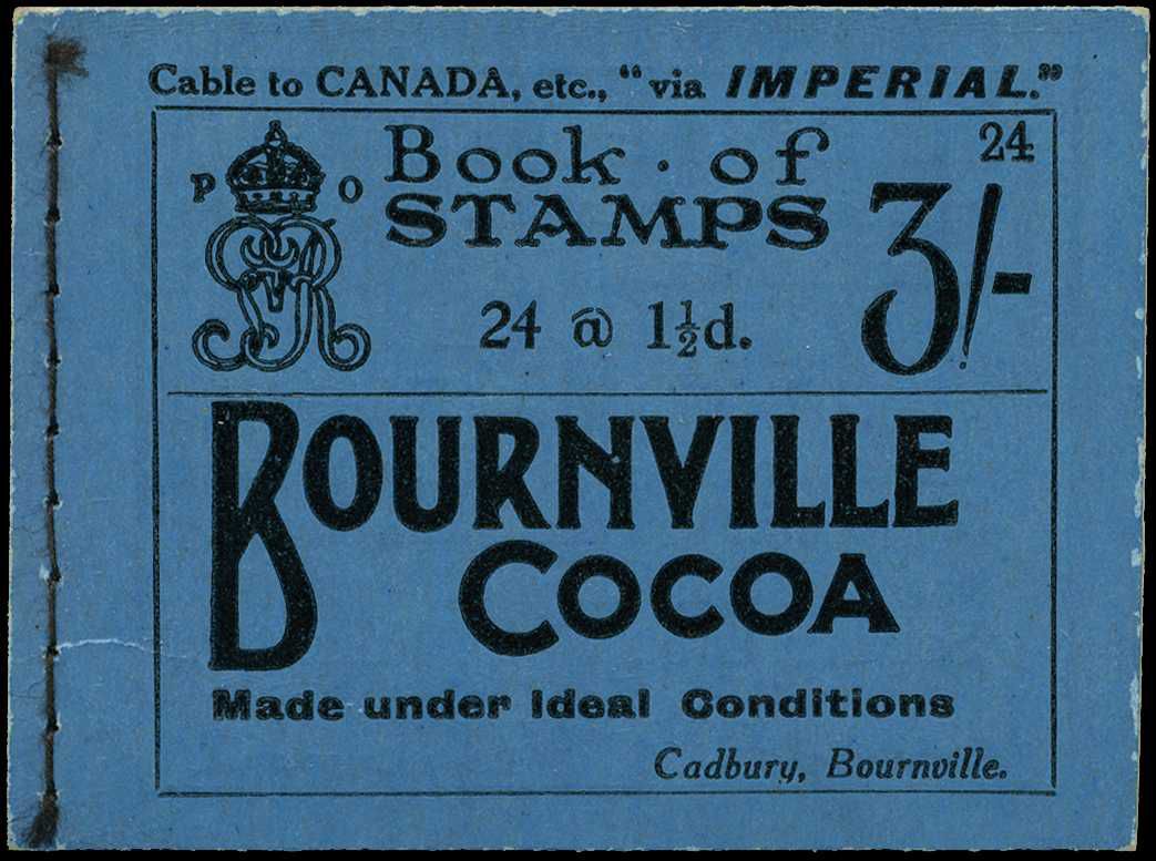 1922 (June) 3s. experimental booklet (Edition...