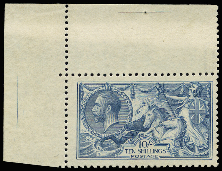 GB 1919 SG417a Pl.1/3L Mint - Re-entry