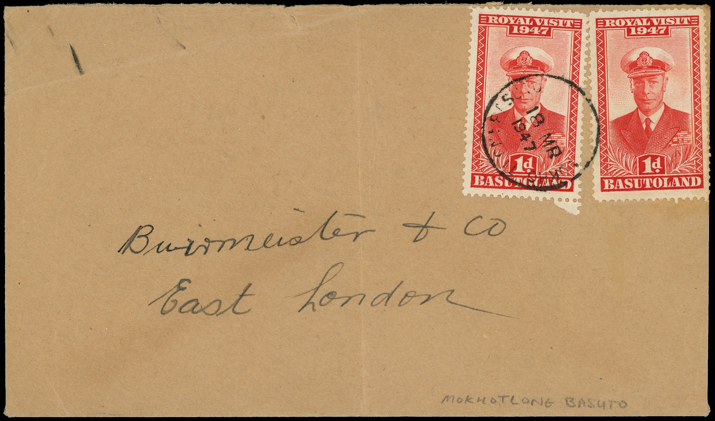 Basutoland SG 32 cover