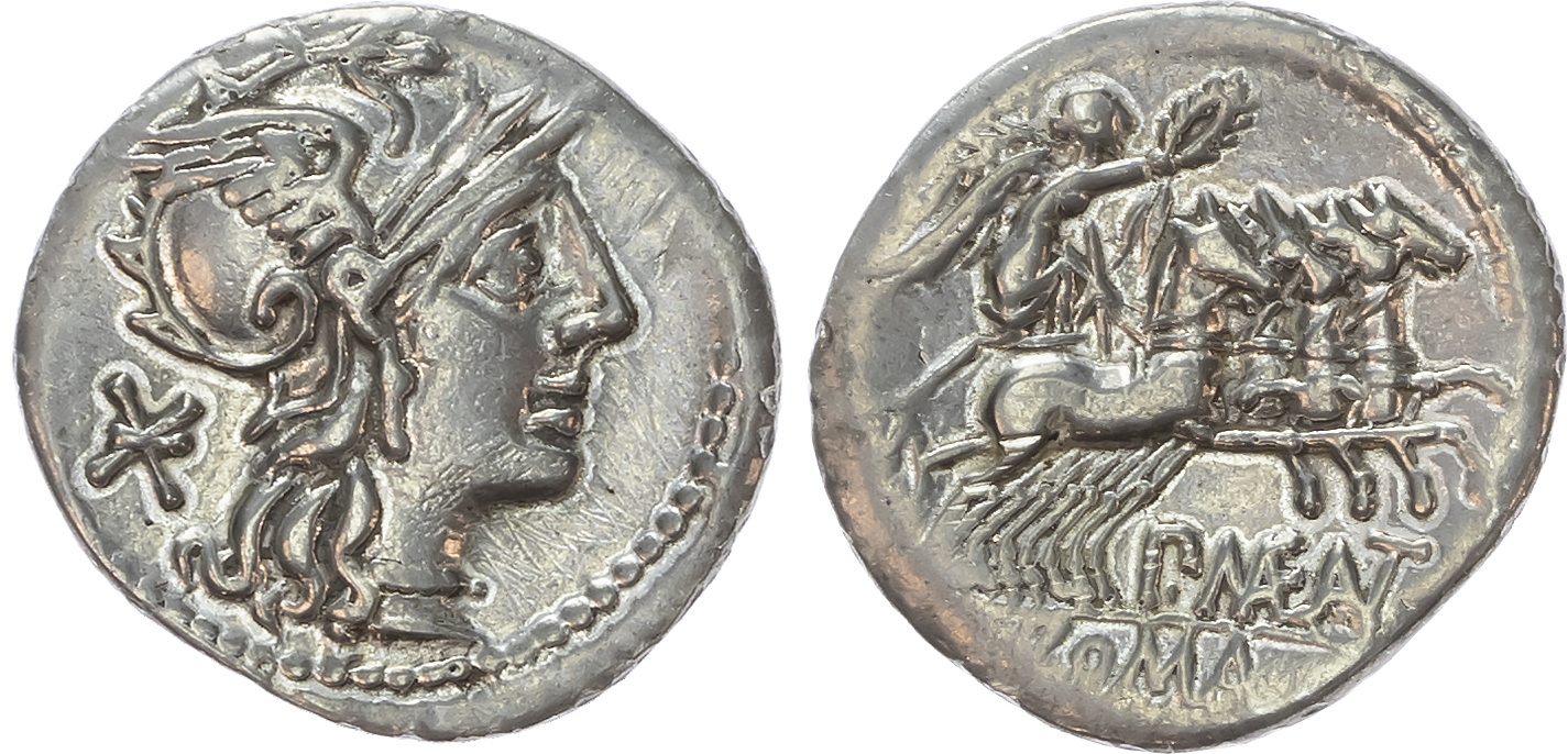 P. Maenius Antiacus M. f. (132 BC) AR Denarius, Rome, 3.46g. 