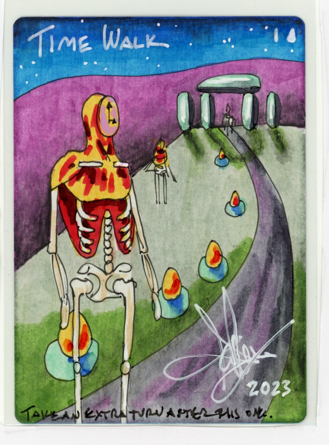 Time Walk Artist Sketch - Amy Webber