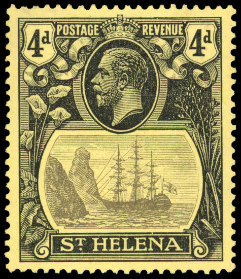 St Helena SG 92d mint