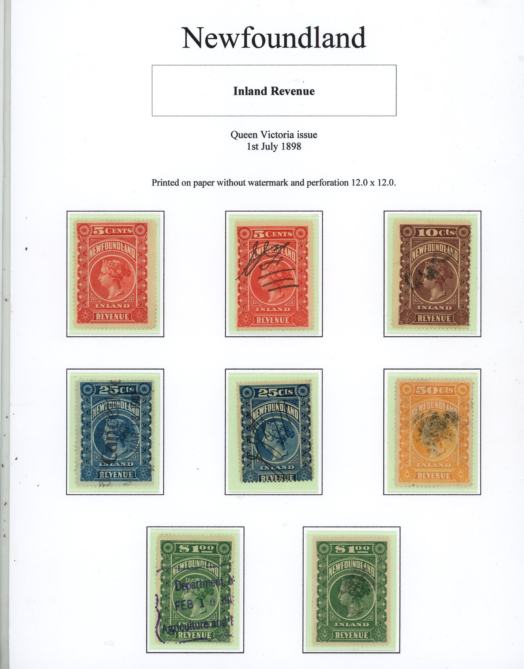 Newfoundland revenues collection on...