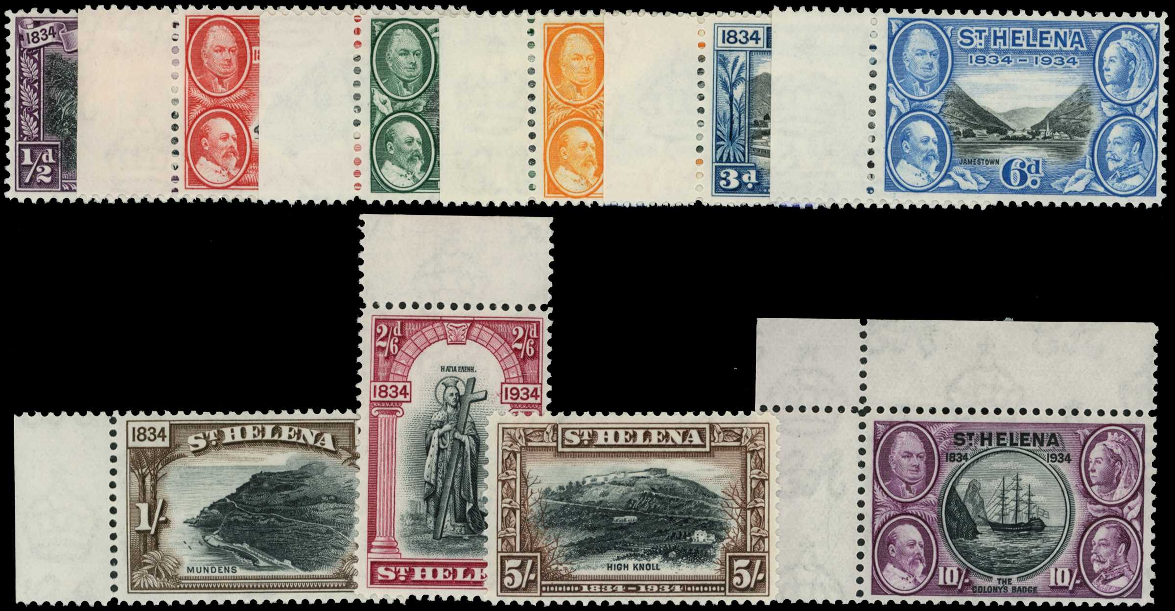 1934 Centenary of British Colonisation set...