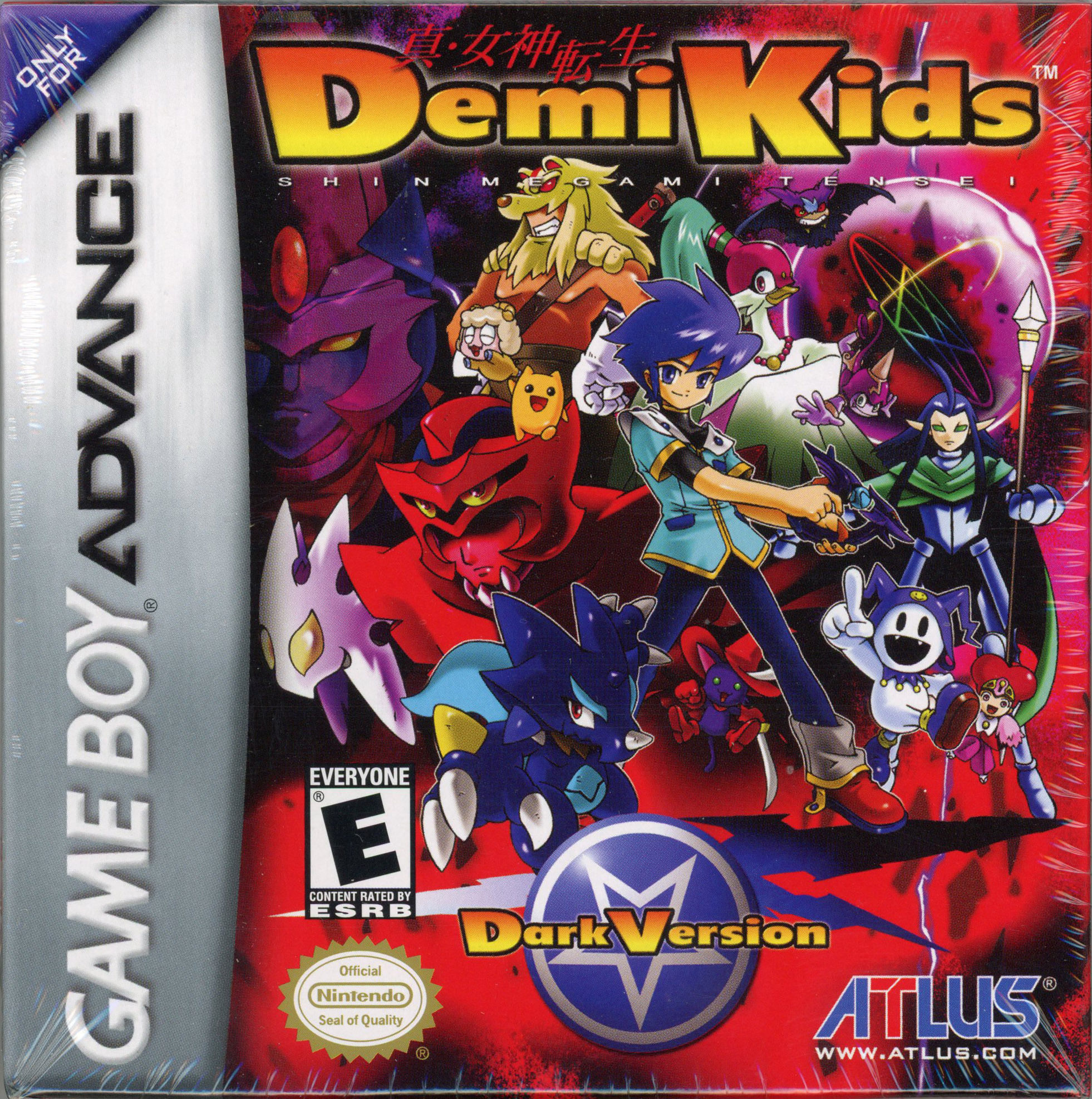 Nintendo - Demi Kids Dark Version - Game Boy Advance - Factory Sealed