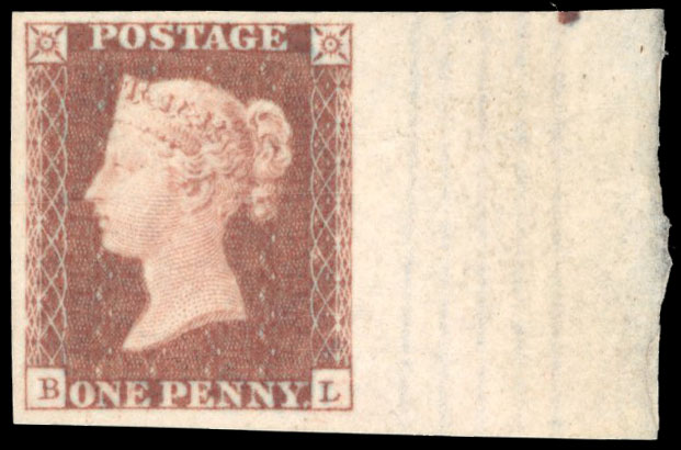 GB 1841 1d red Die I Plate 102 BL imprimatur SG 8