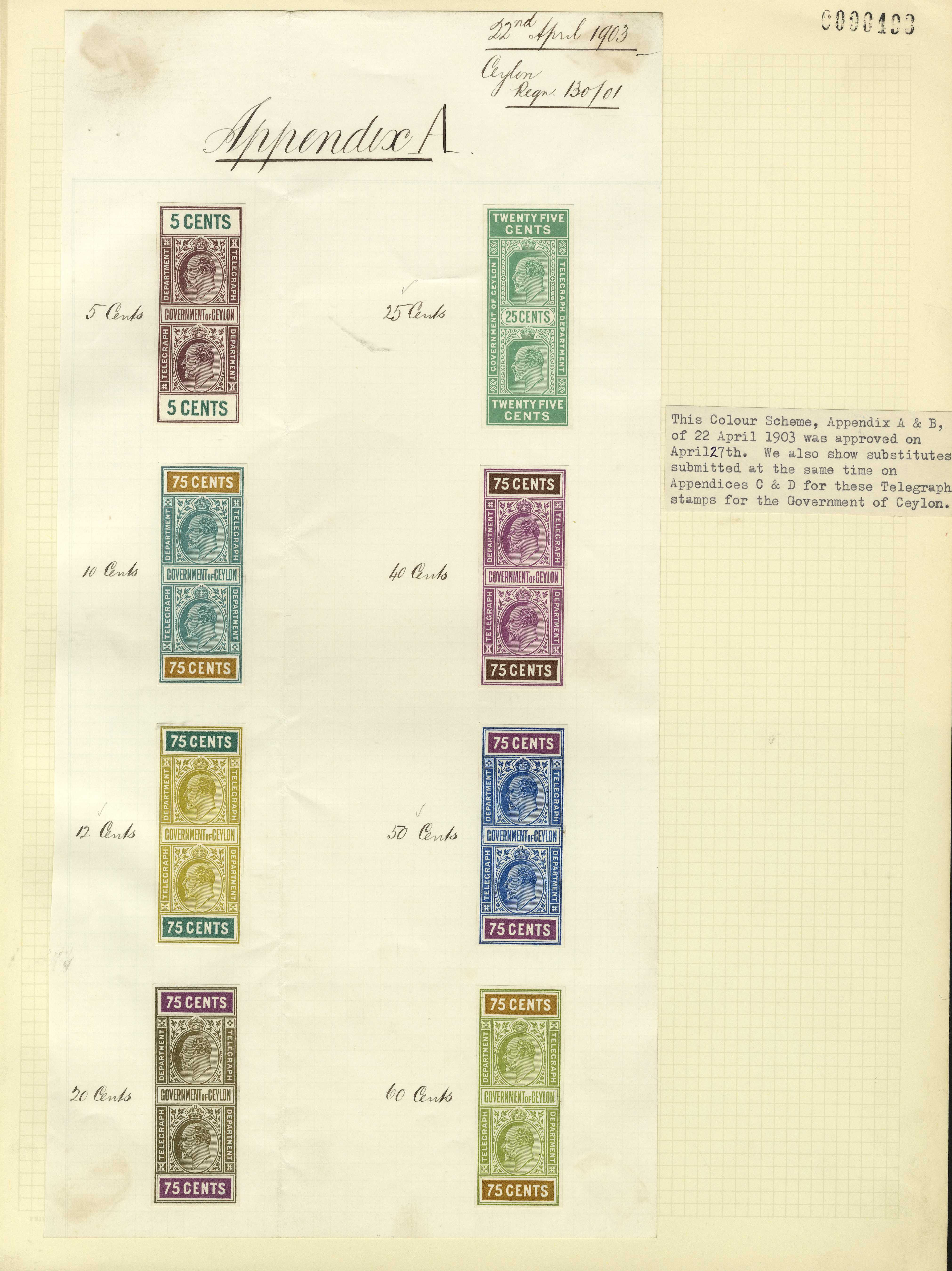 1903 Appendix A and B Colour Scheme on...