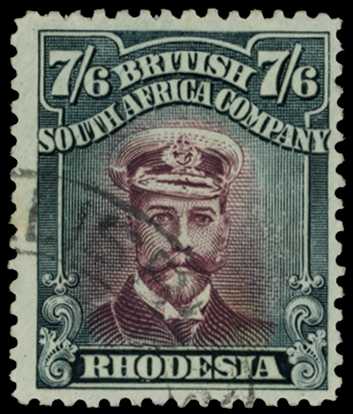 1922-4 7/6d Head Die IIIB, perf 14, white...