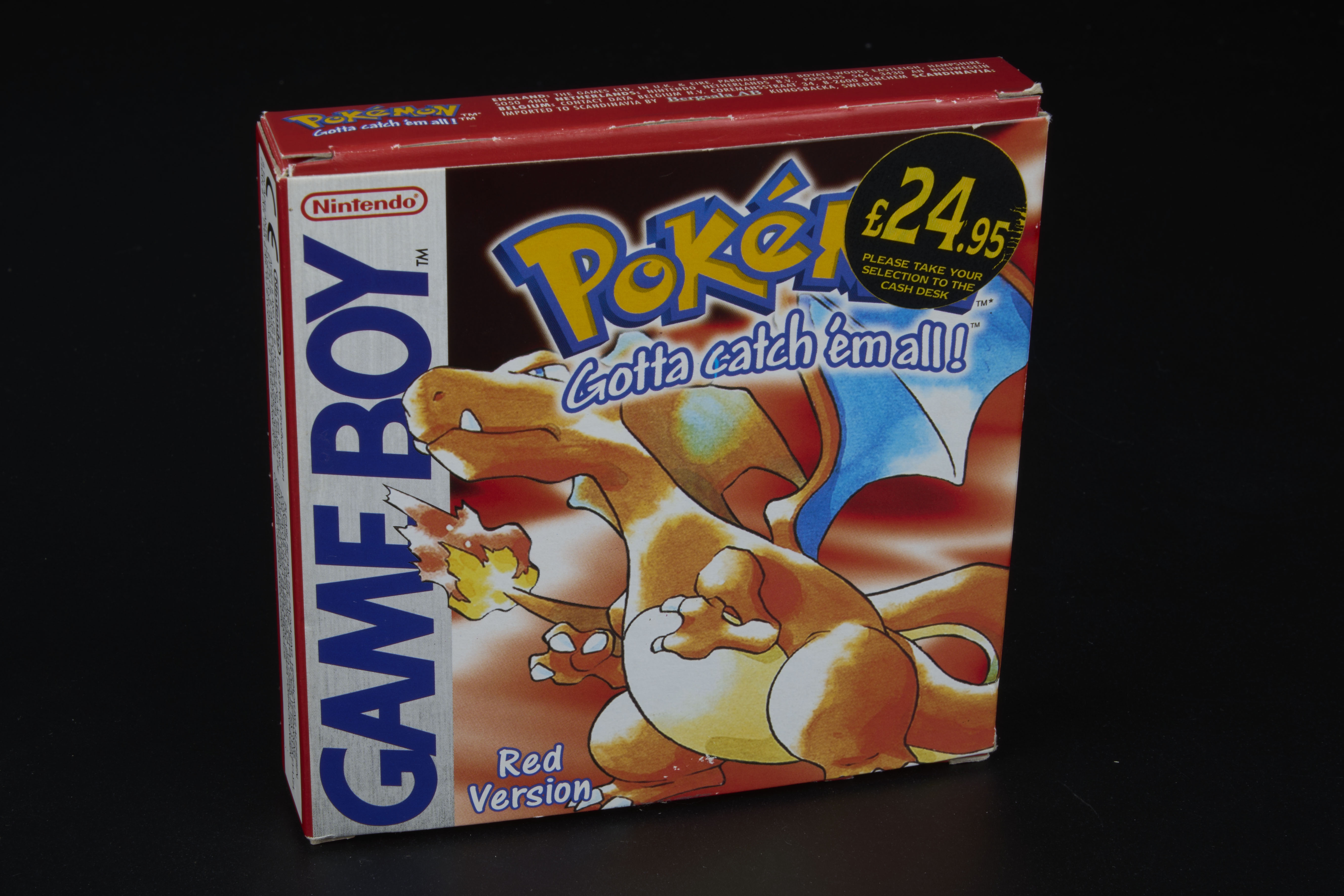 <p>Pokémon Red for Game Boy (Boxed)</p>