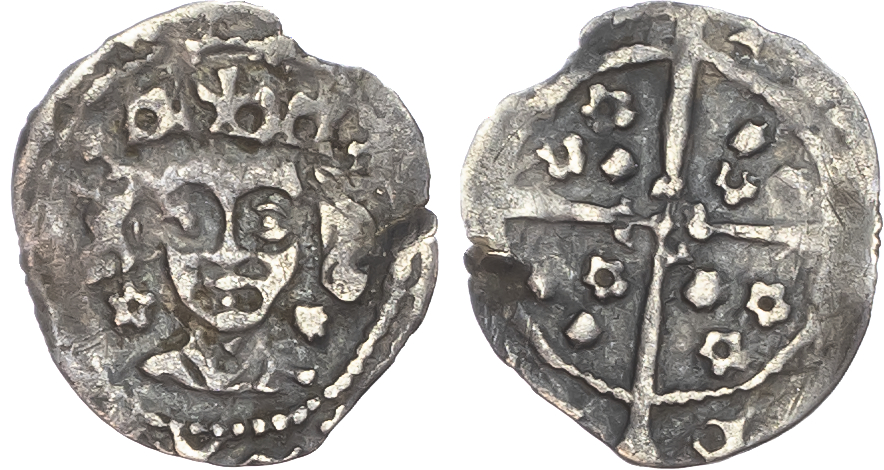 Ireland, Edward IV (1461-1483), Penny, Rose on Cross Coinage (1478-1483), Dublin mint. 