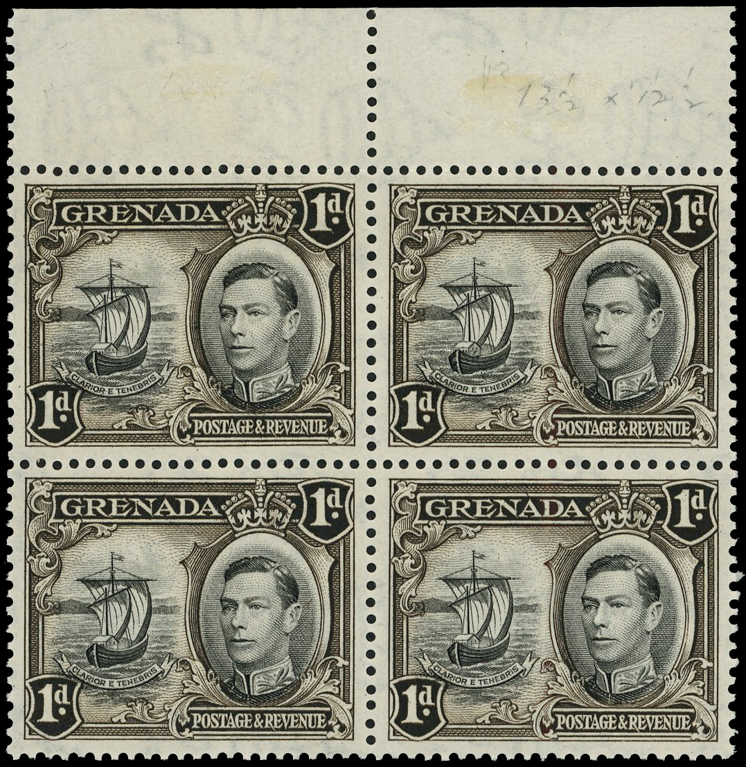 Grenada SG 154bb block mint
