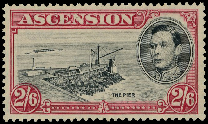 Ascension SG 45a mint