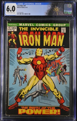 Iron Man #47 CGC 6.0  "Why Must There Be An Iron Man?" (Marvel Comics, 1972) Off-white to white pages