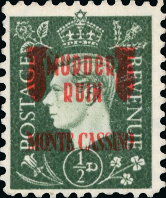 German Propaganda Forgeries Monte Cassino set unused