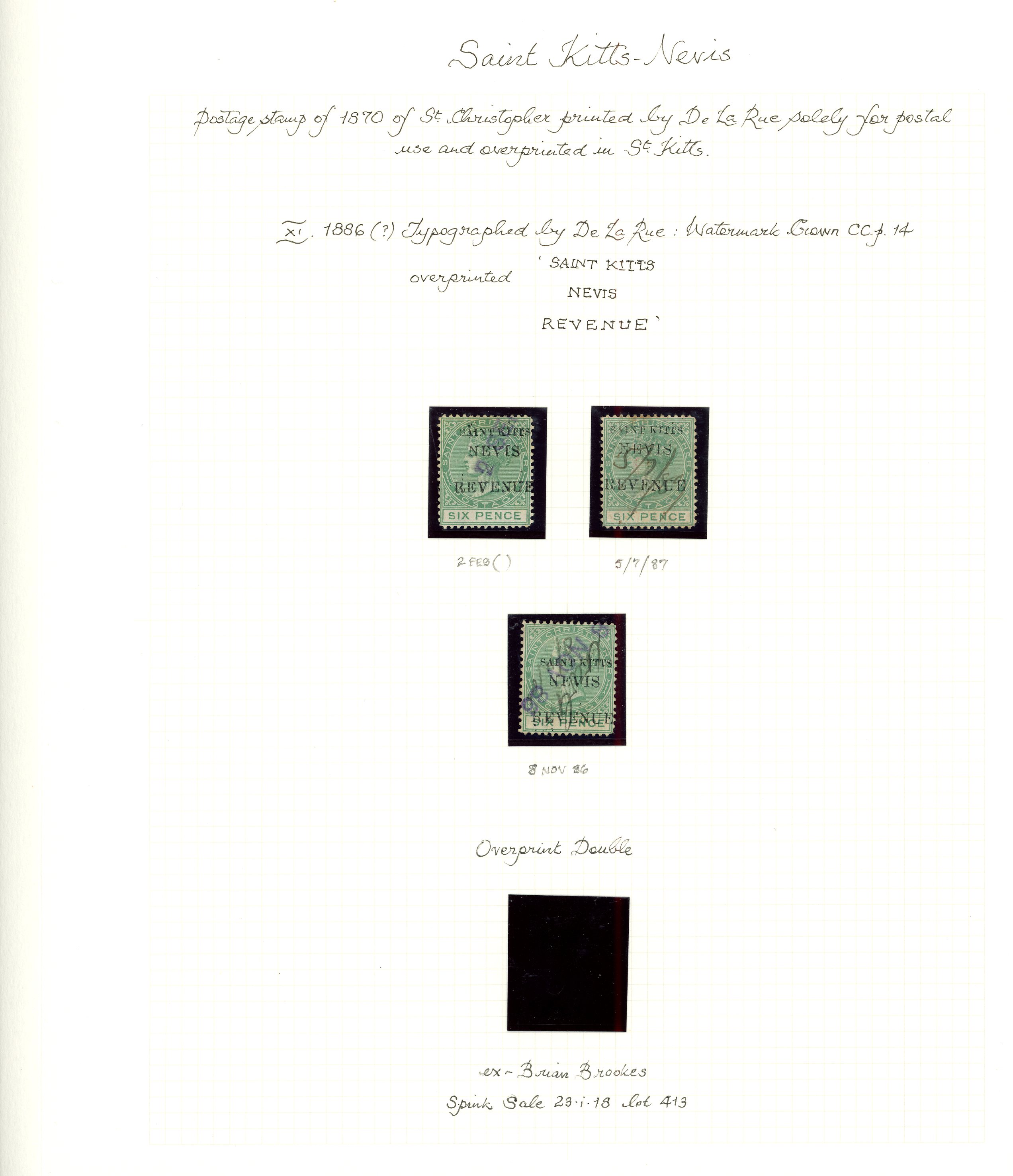 1884-86 Intact collection written up on...