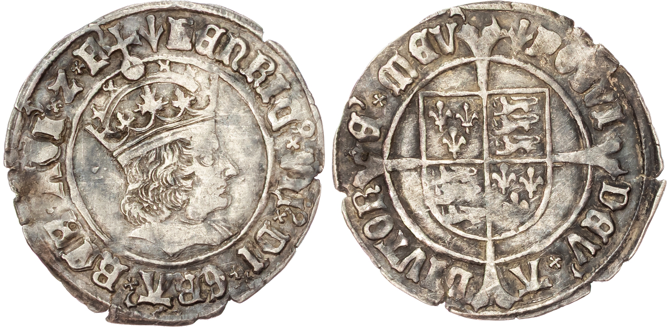Henry VII (1485-1509), AR Groat, Profile type. Regular issue, London, mm: pheon.