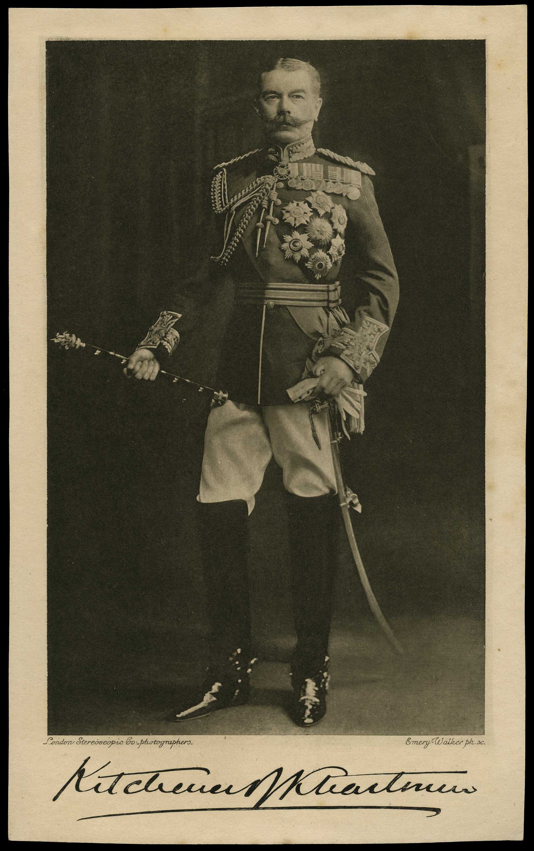AUTOGRAPH: 1908-10 signed photograph of...