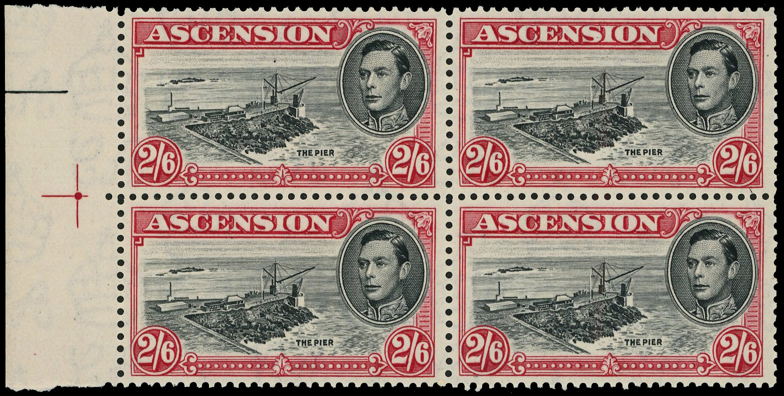 Ascension SG 45ca block mint