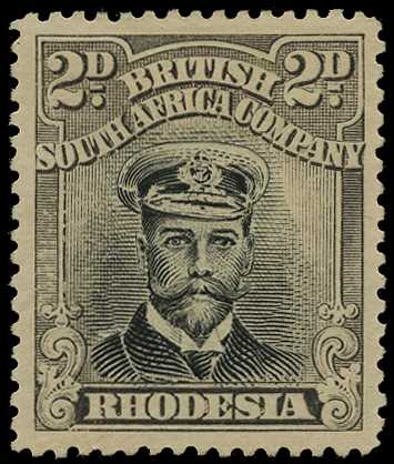 1918 2d Head Die IIIB, perf 15 toned paper....