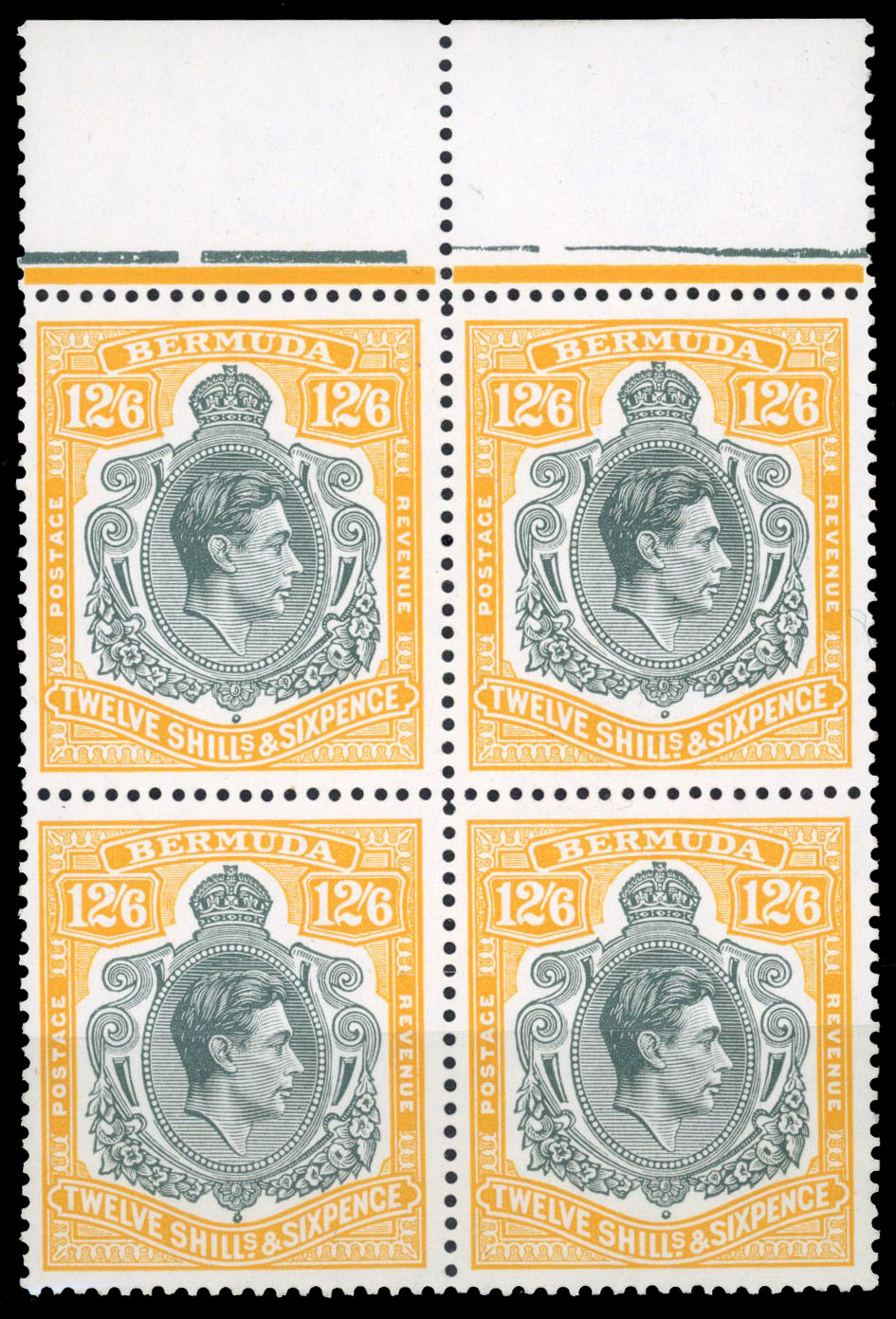 Bermuda SG 120e block mint