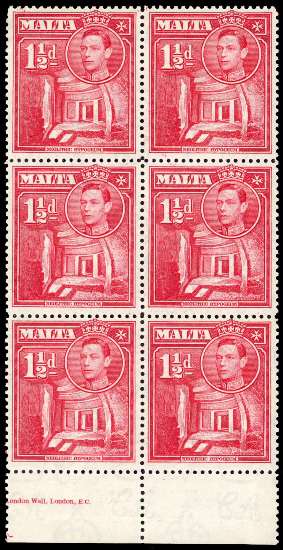 Malta SG 220a block mint
