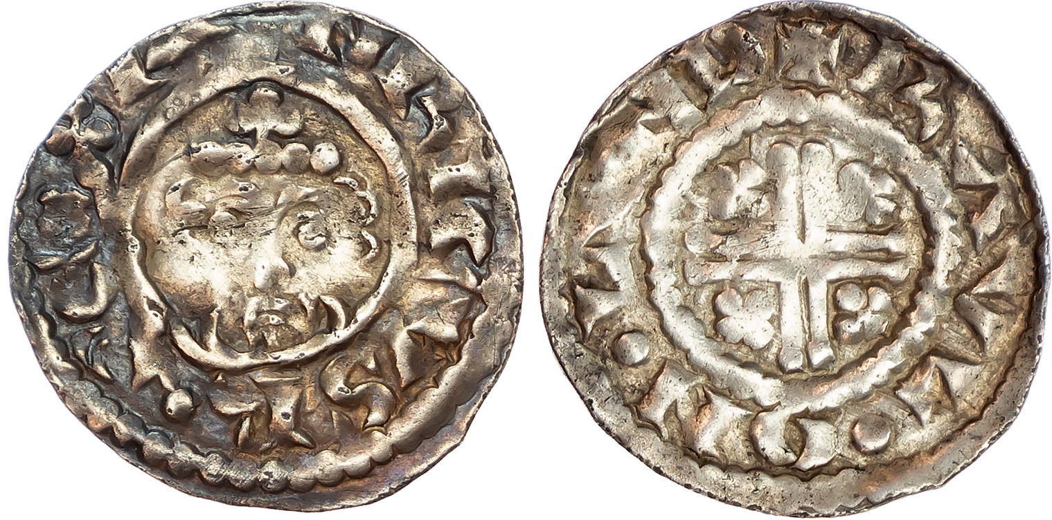 Henry II (1154-1189), AR Penny, Short Cross. Class 1c. 1180-1189, London, Raul