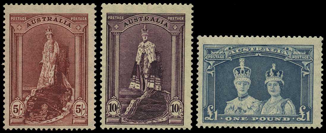 1948 Robes 5/-, 10/- and £1 thin...