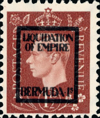 German Propaganda Forgeries; Bermuda set unused