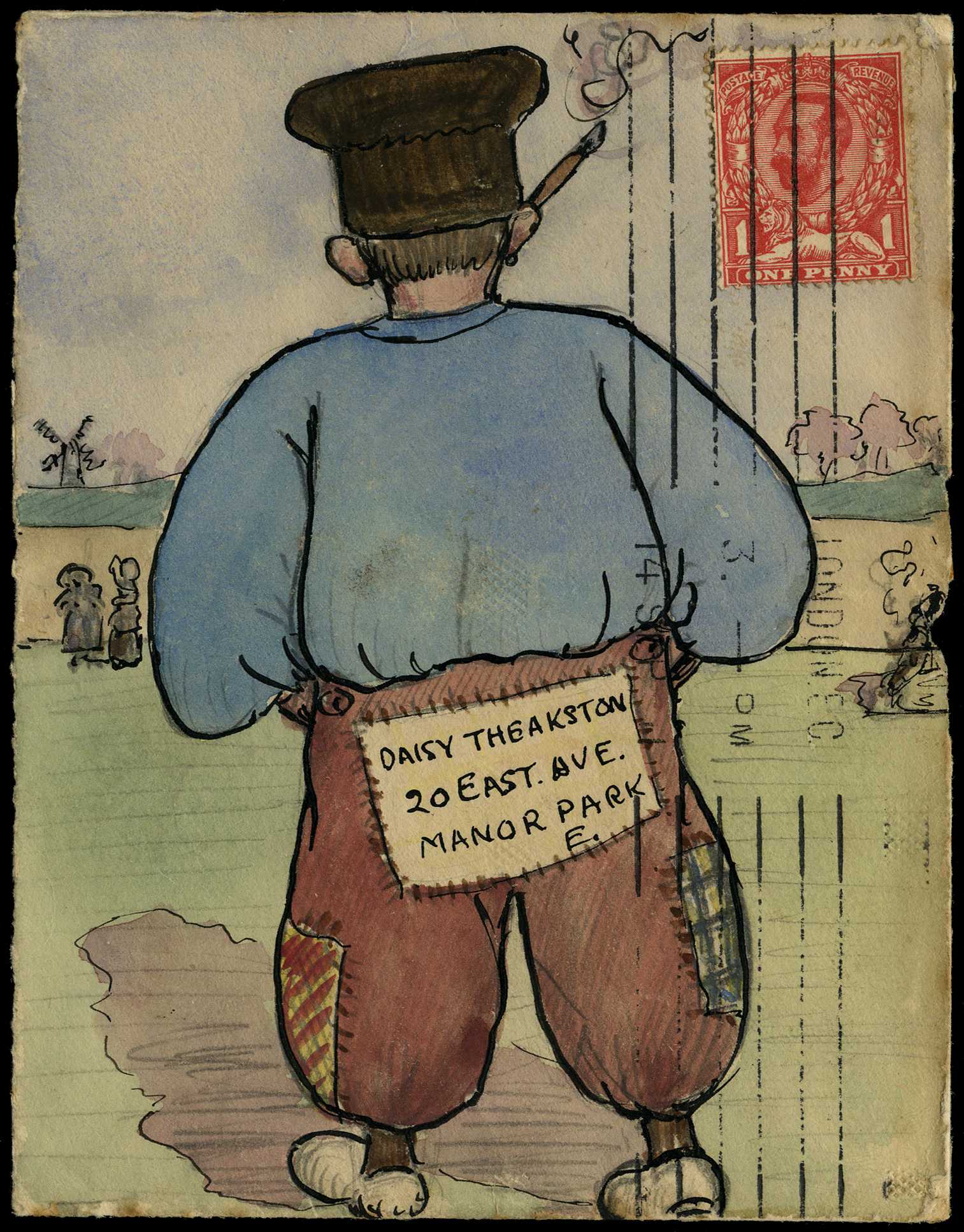 ILLUSTRATED ENVELOPE: 1911...