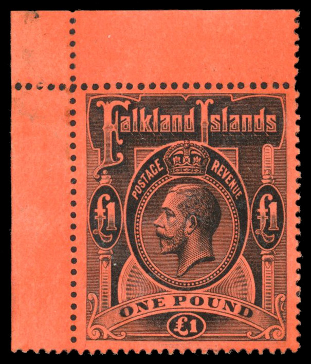 SG 69 1912-20 £1 mint