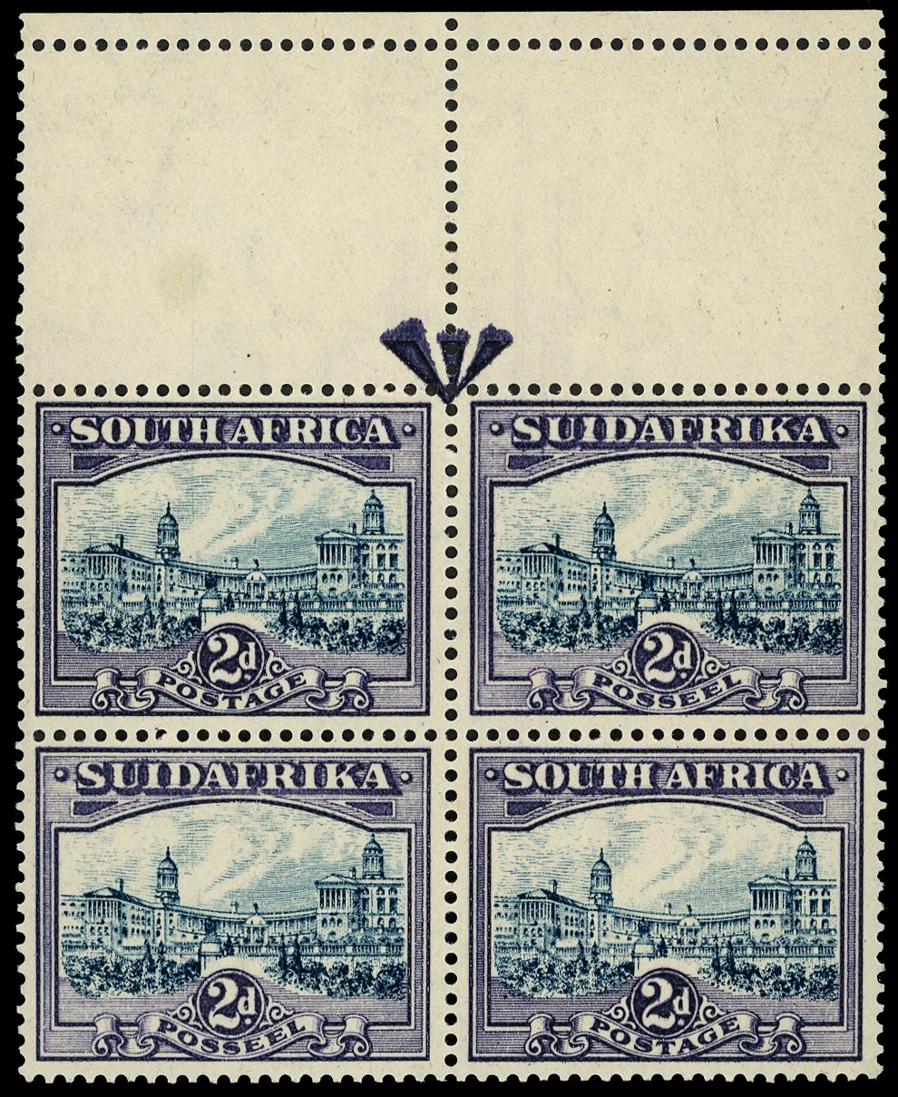South Africa SG 44e block mint