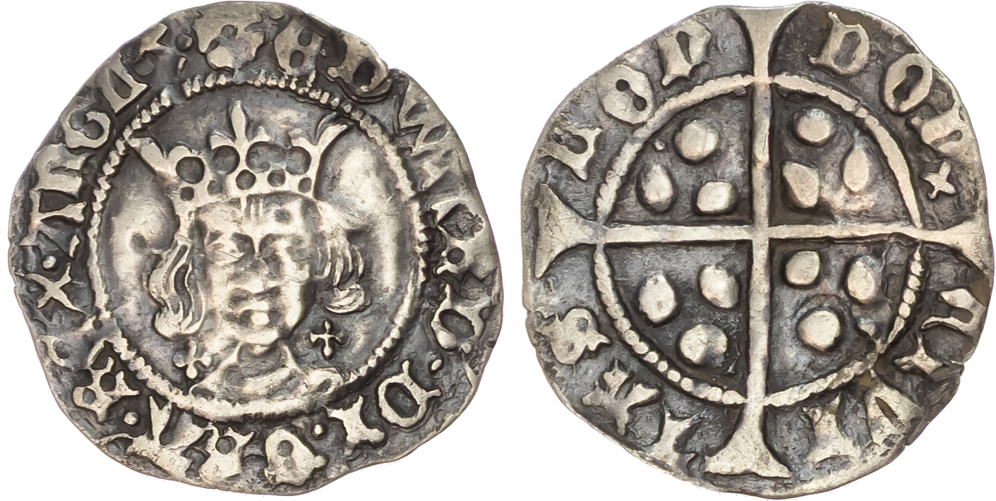 Edward IV, first reign (1461-1470), Silver Penny, Heavy Coinage, Group III, mm. rose, 0.95g. 