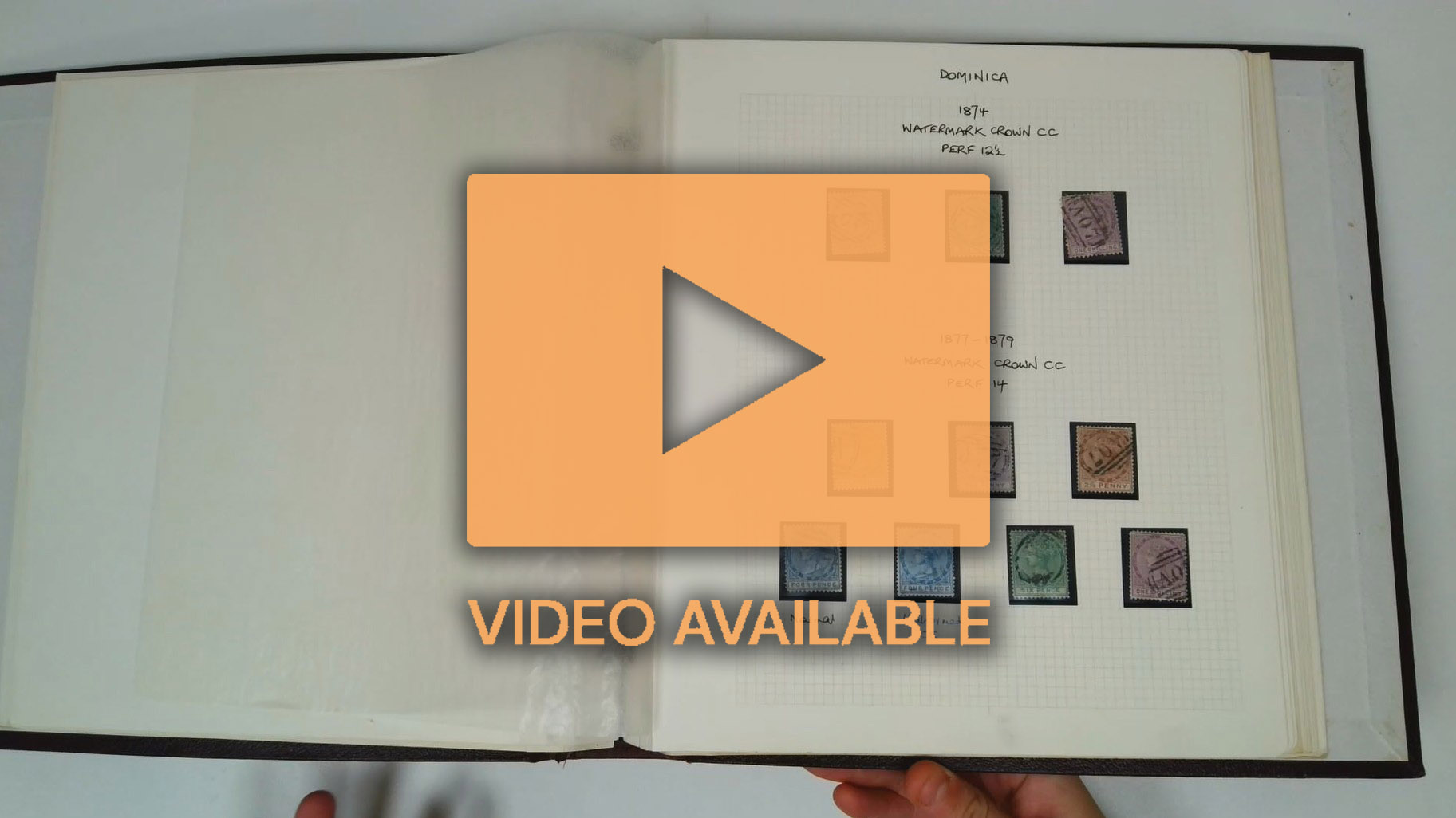 Dominica 1874-1921 collection used