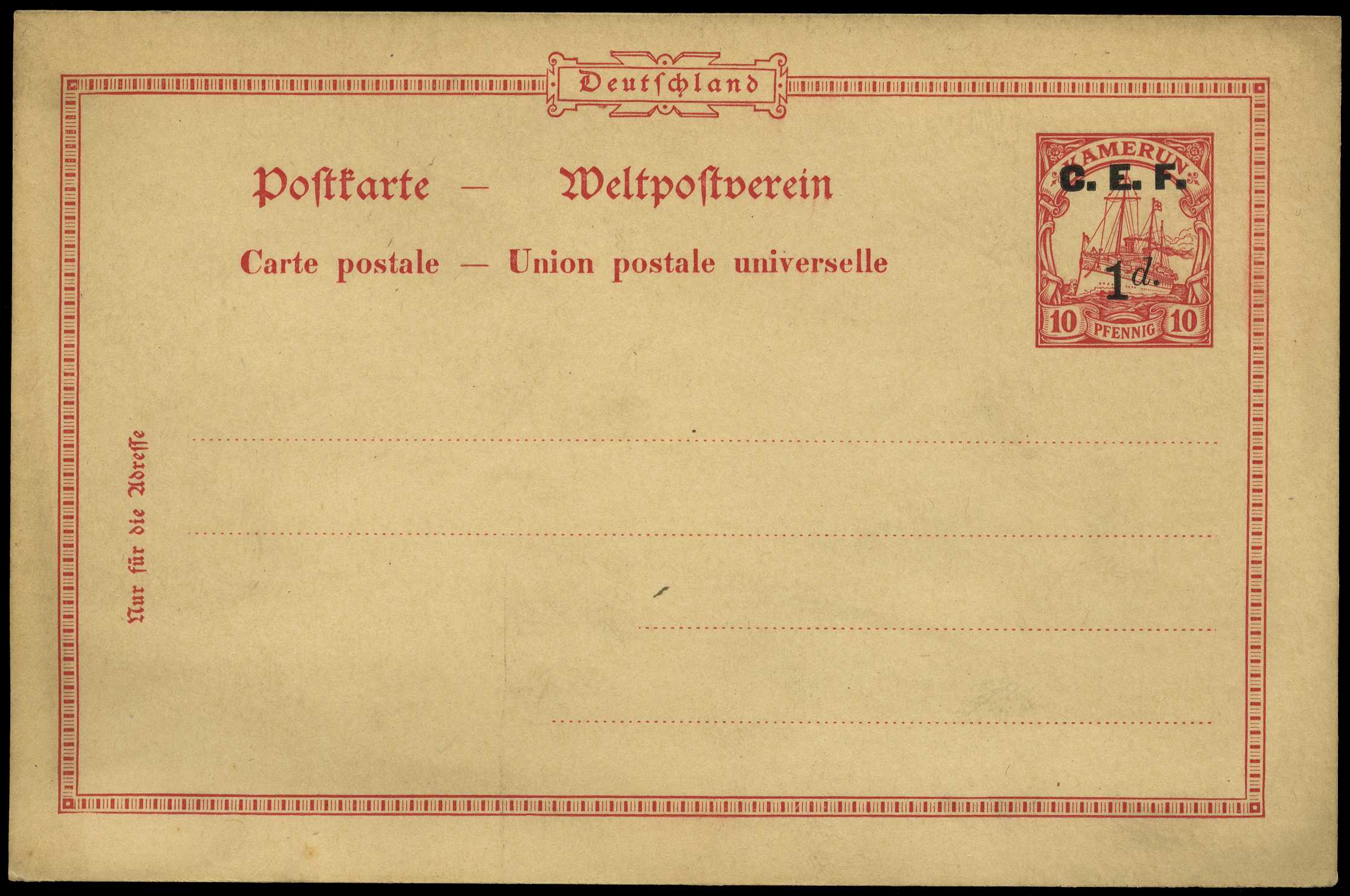 POSTAL STATIONERY: Australian Occupation...