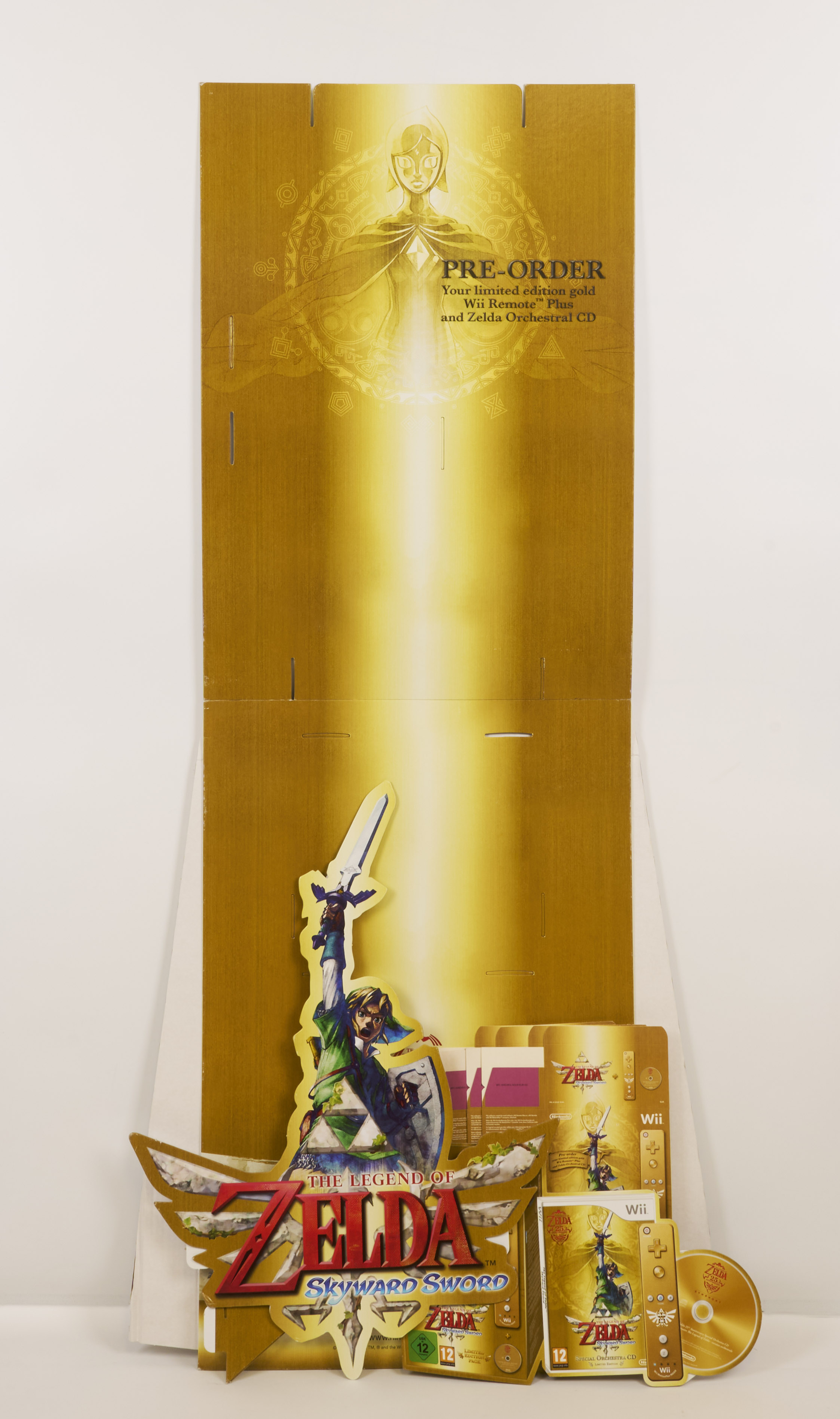 Legend of Zelda Skyward Sword 3D Standee - Complete in Box 