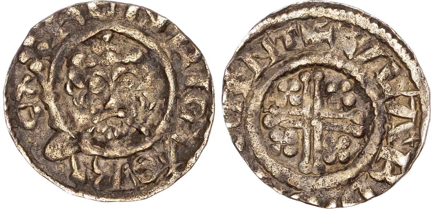 Richard I (1189-1199), AR Penny, type III (c. 1189/90-c. 1194), Canterbury mint, Ulard as moneyer. 