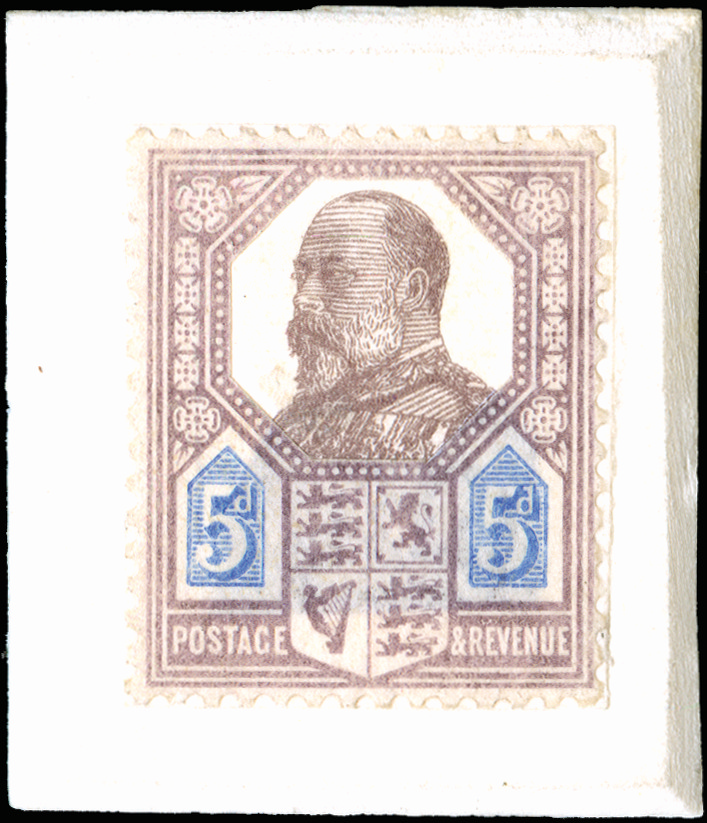 GB SG242var 1901 5d Composite “Paste Up“ essay Series B.