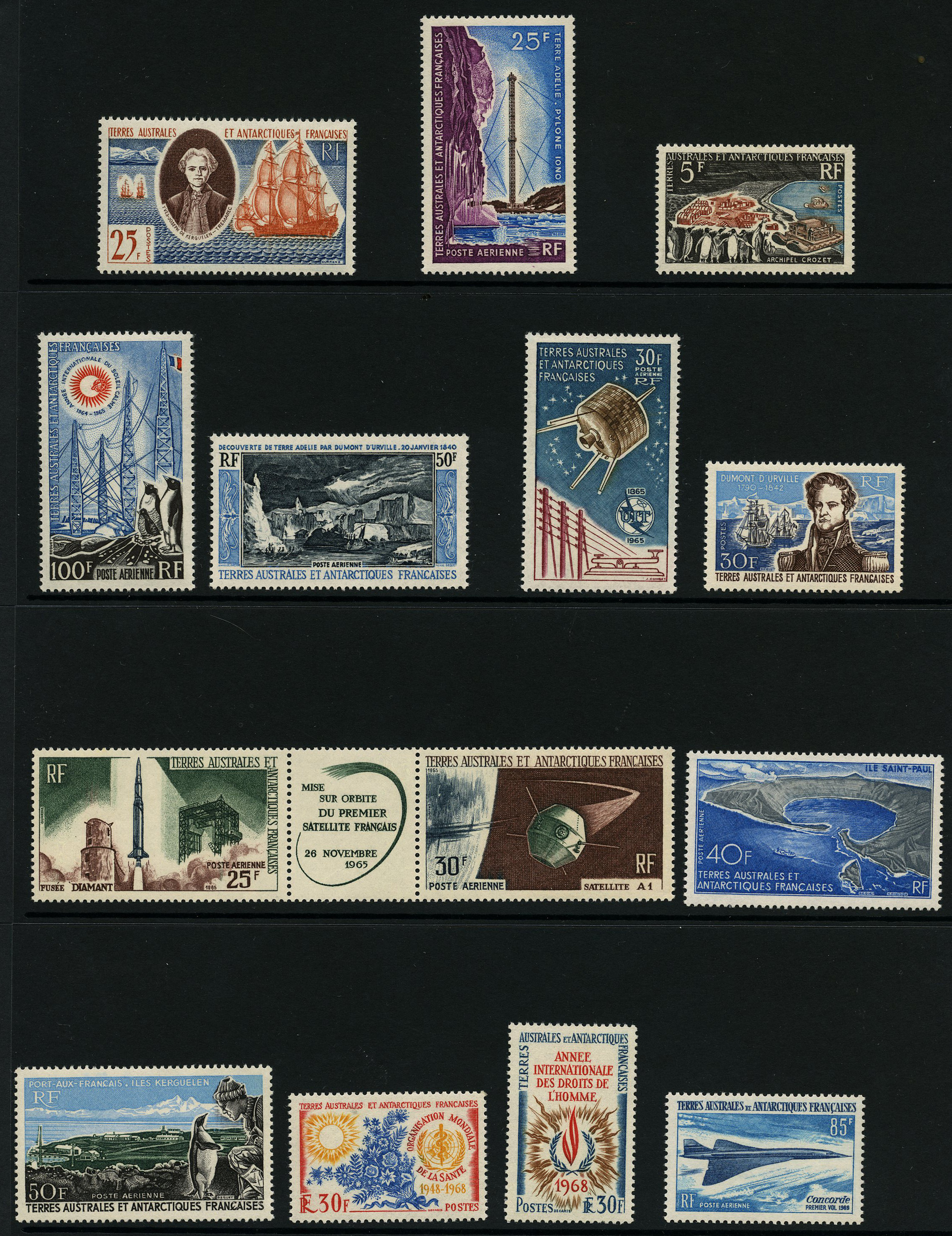 1960-85 unmounted mint selection arranged on...