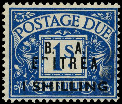 BOIC Eritrea SG ED10var mint