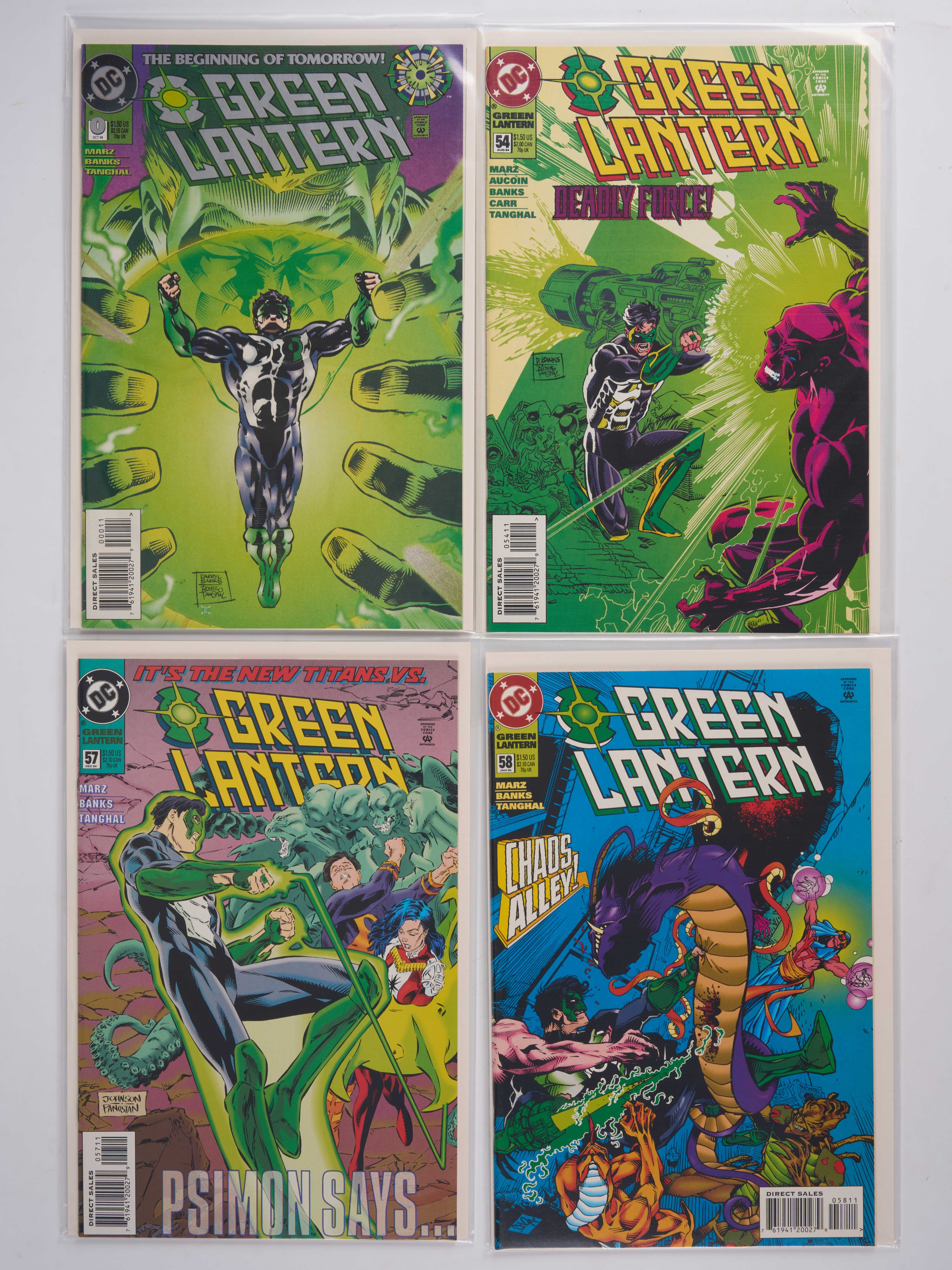 Green Lantern Volume 3 (DC Comics, 1994-96) Bundle of 59