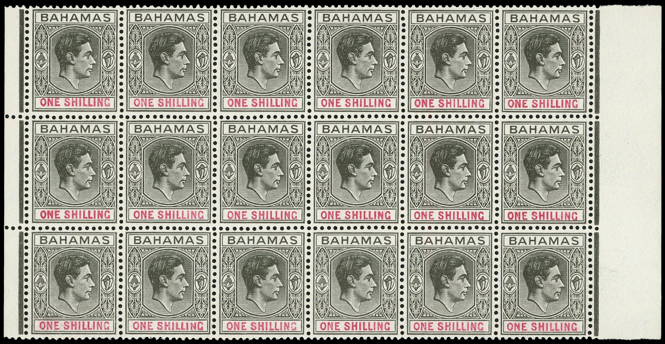 Bahamas SG 155b block mint