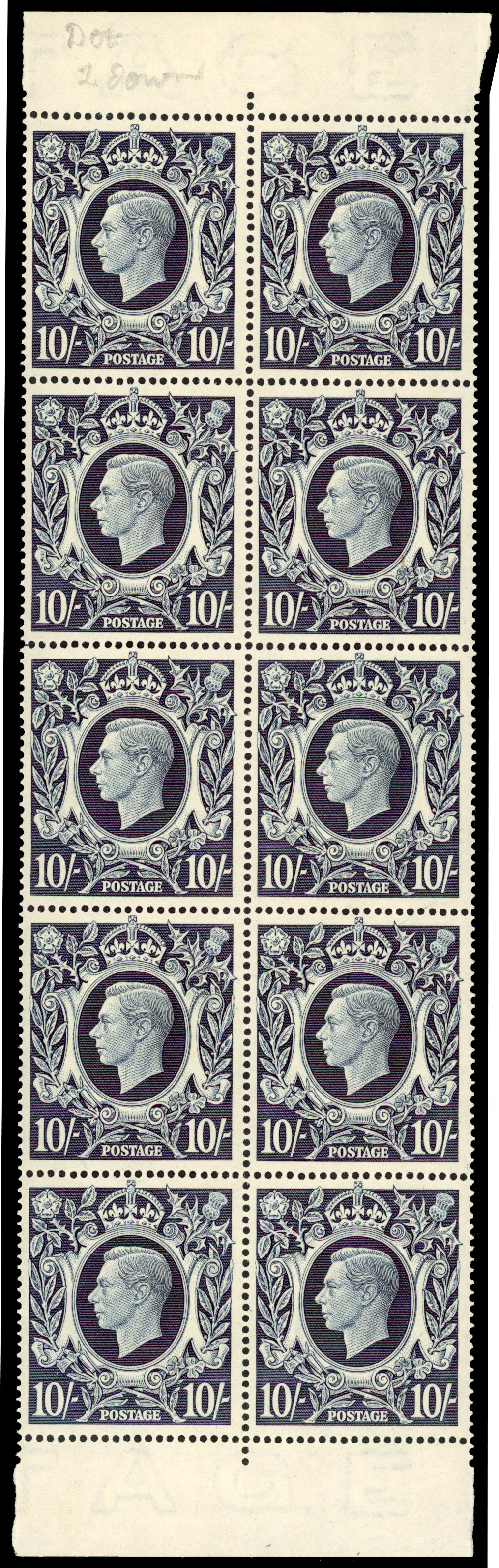 GB SG 478 block mint