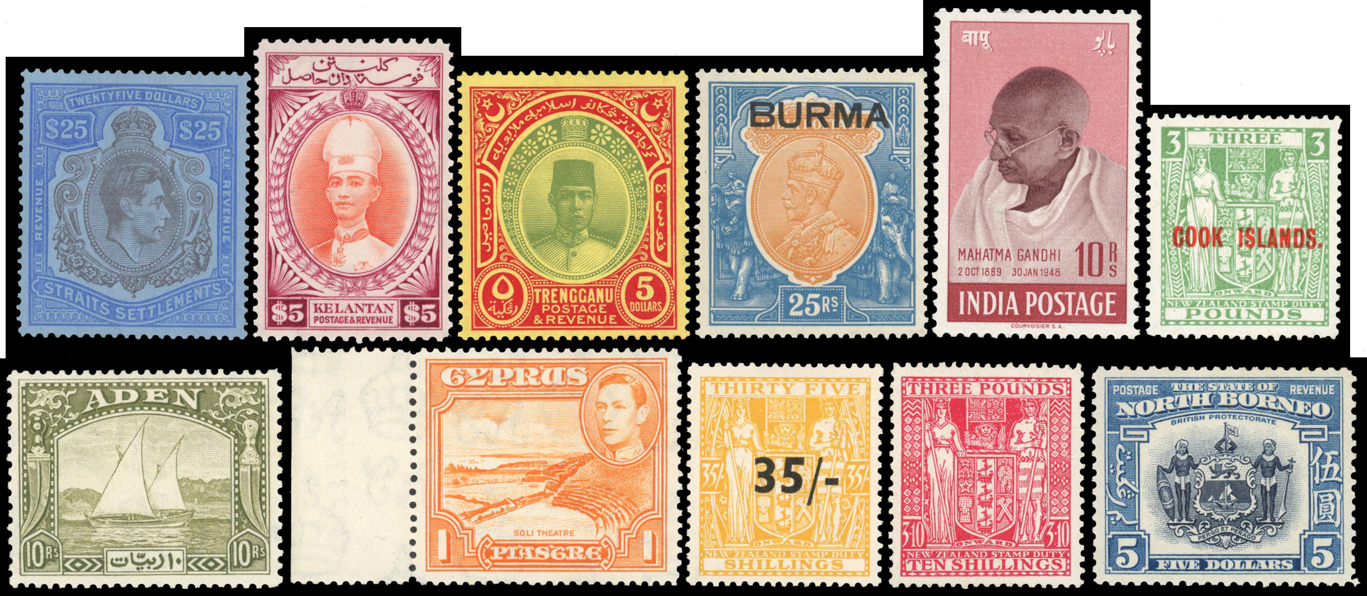 King George VI mint collection