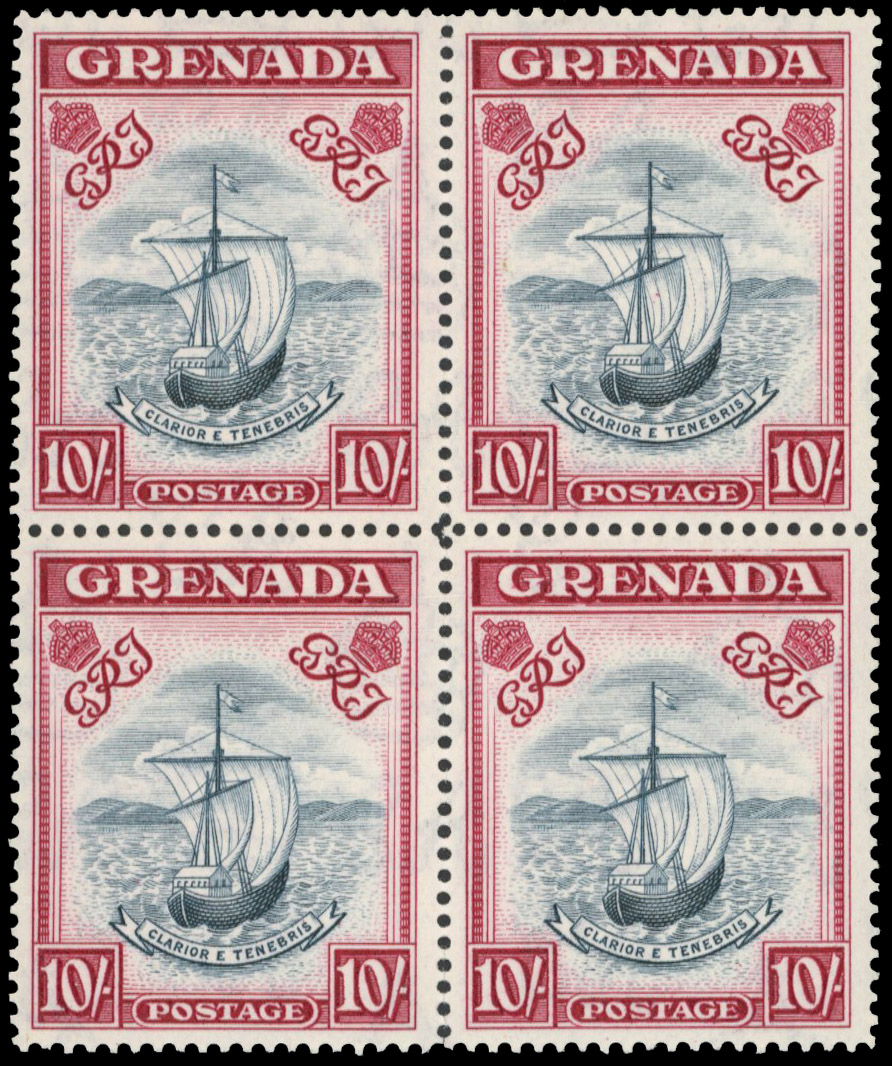 Grenada SG 163d block mint