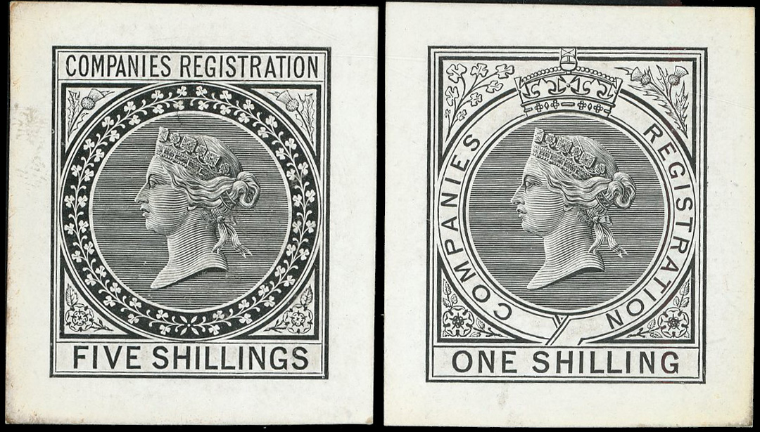 GB Companies Registration Die Proofs x4