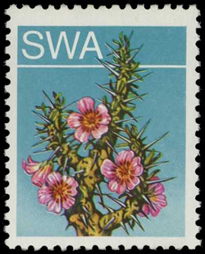 1973-79 1c Sarcocaulon rigidum black (face...