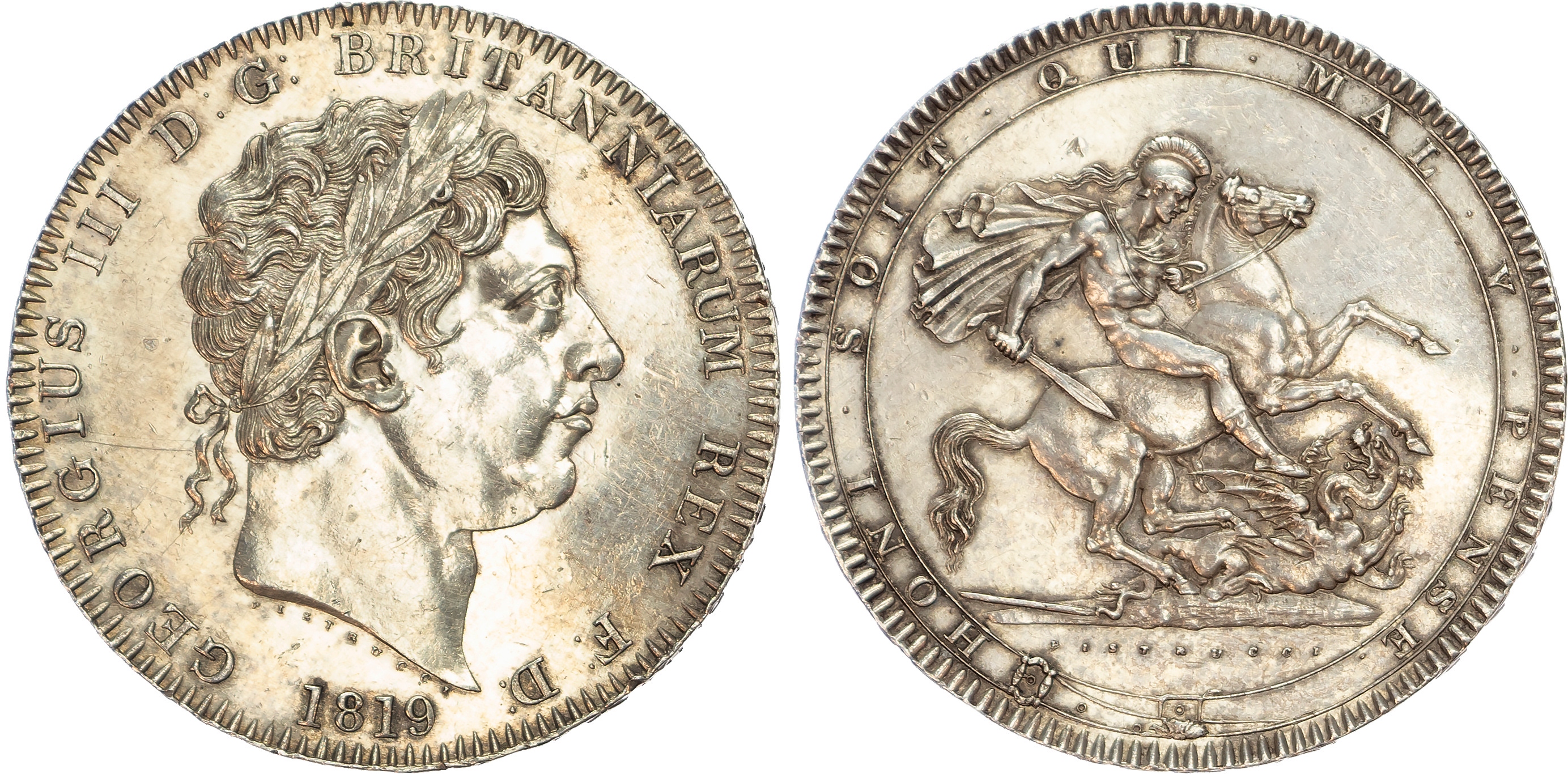 George III (1760-1820), Crown, 1819 LIX