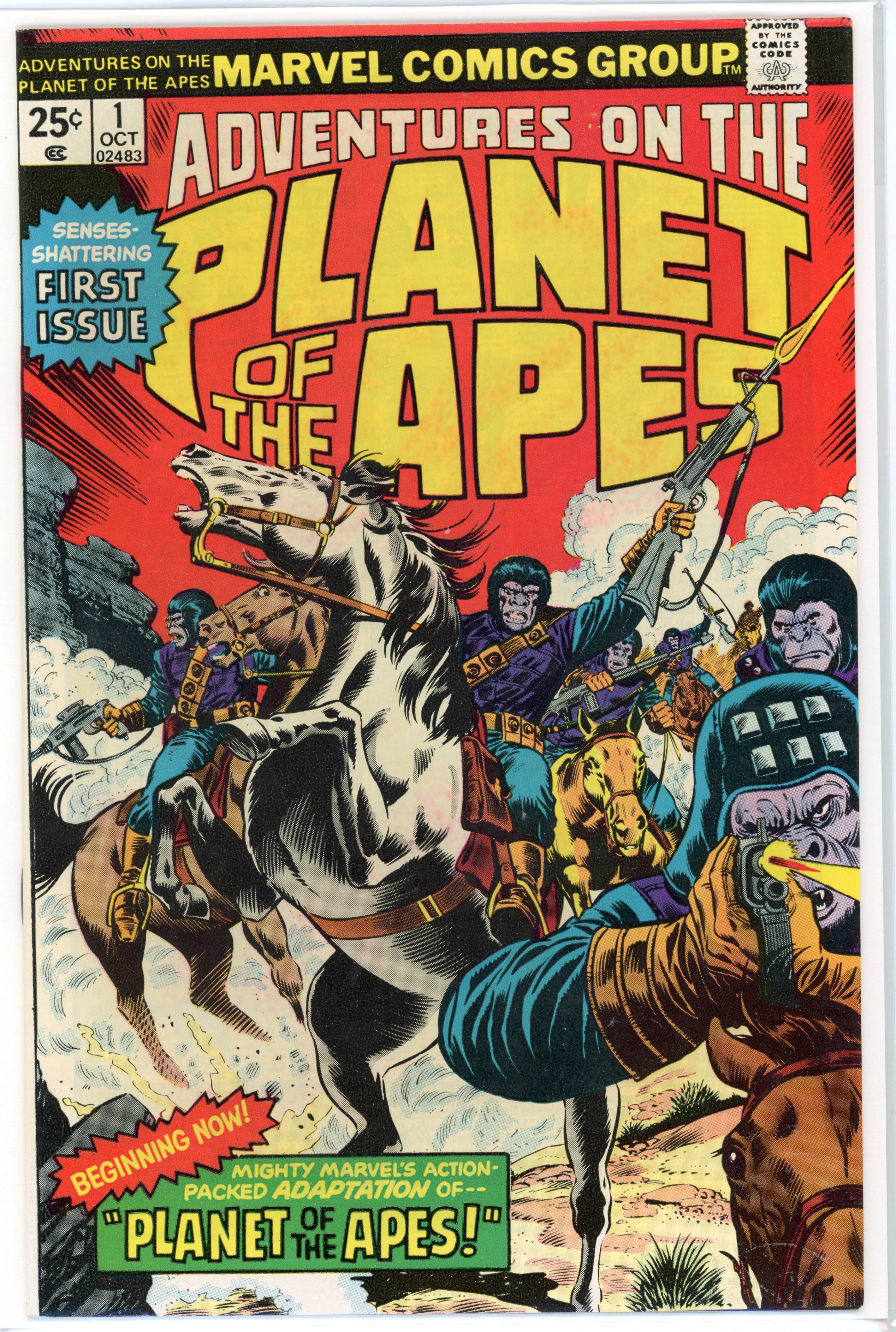 Adventures of the Planet of the Apes #1 (Marvel Comics, 1975)
