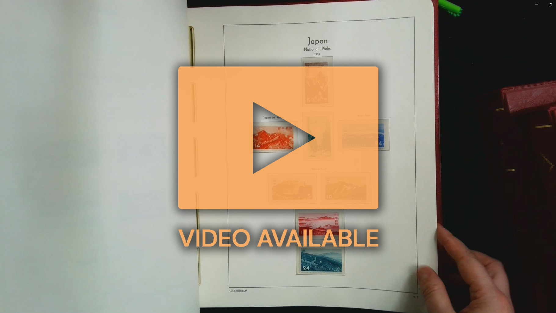 Japan unused and used accumulation in three hingeless Lighthouse albums to 1970